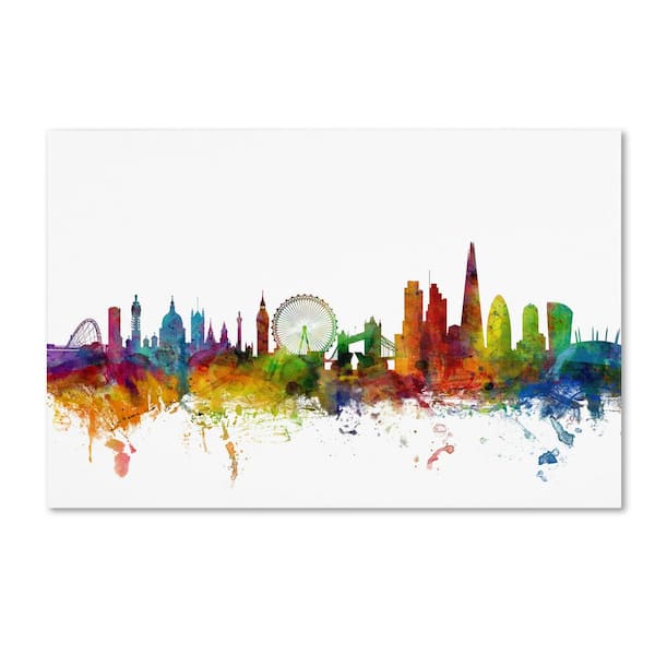 Original Las Vegas Skyline Oil Paintings on Canvas Modern 