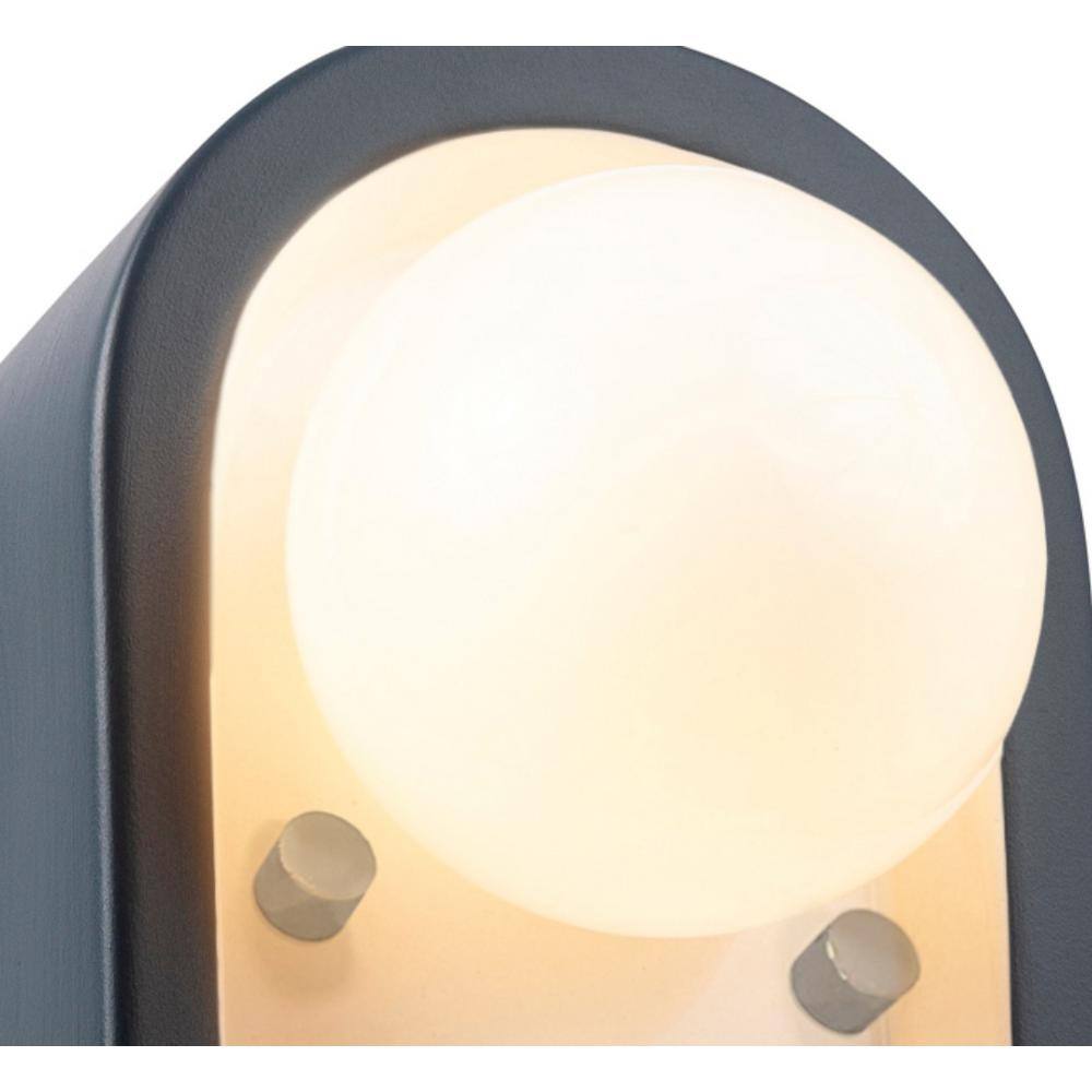 Arcade Midnight Sky Hand-Finished White Ceramic Wall Sconce