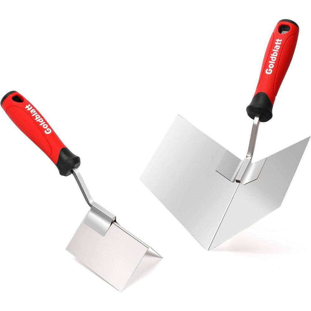 5 in. Stainless Steel Drywall Corner Tool Set with Soft Grip Handle Includes Corner Knife and Inside Corner Knife 2Piece price history on PriceWatchPro