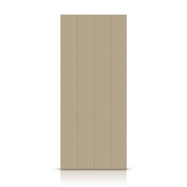 CALHOME 24 in. x 84 in. Hollow Core Unfinished Composite MDF Interior Door Slab