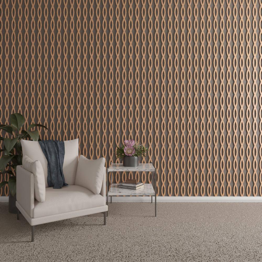 Rakaia Cherry Wood Decorative Slat Wall Panel Kit