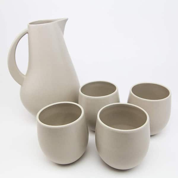 Carthage.Co La Marsa 5-Piece Large Goblet Set, Pita