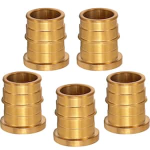 1/2 in. 90-Degree PEX A Expansion Pex Plug End Cap, Lead Free Brass for Use in Pex A-Tubing (Pack of 5)