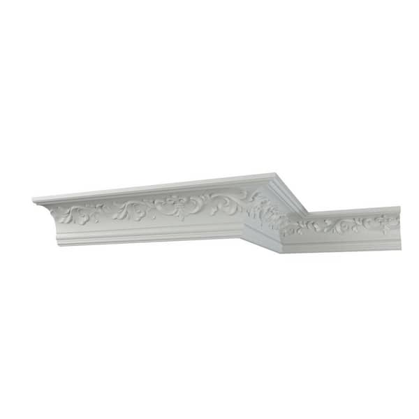 Noelle 7 in. D x 10 in. W x 96 in. L Polyurethane Crown Moulding