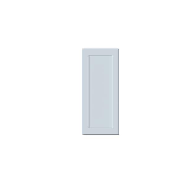 18 in. W x 12 in. D x 42 in. H Plywood Ready to Assemble Standard Wall Kitchen Cabinet in Dove Gray Full Overlay Design