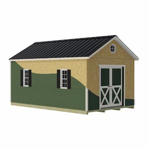South Dakota 12 ft. x 20 ft. Prepped for Vinyl Storage Shed Kit with Floor Including 4 x 4 Runners