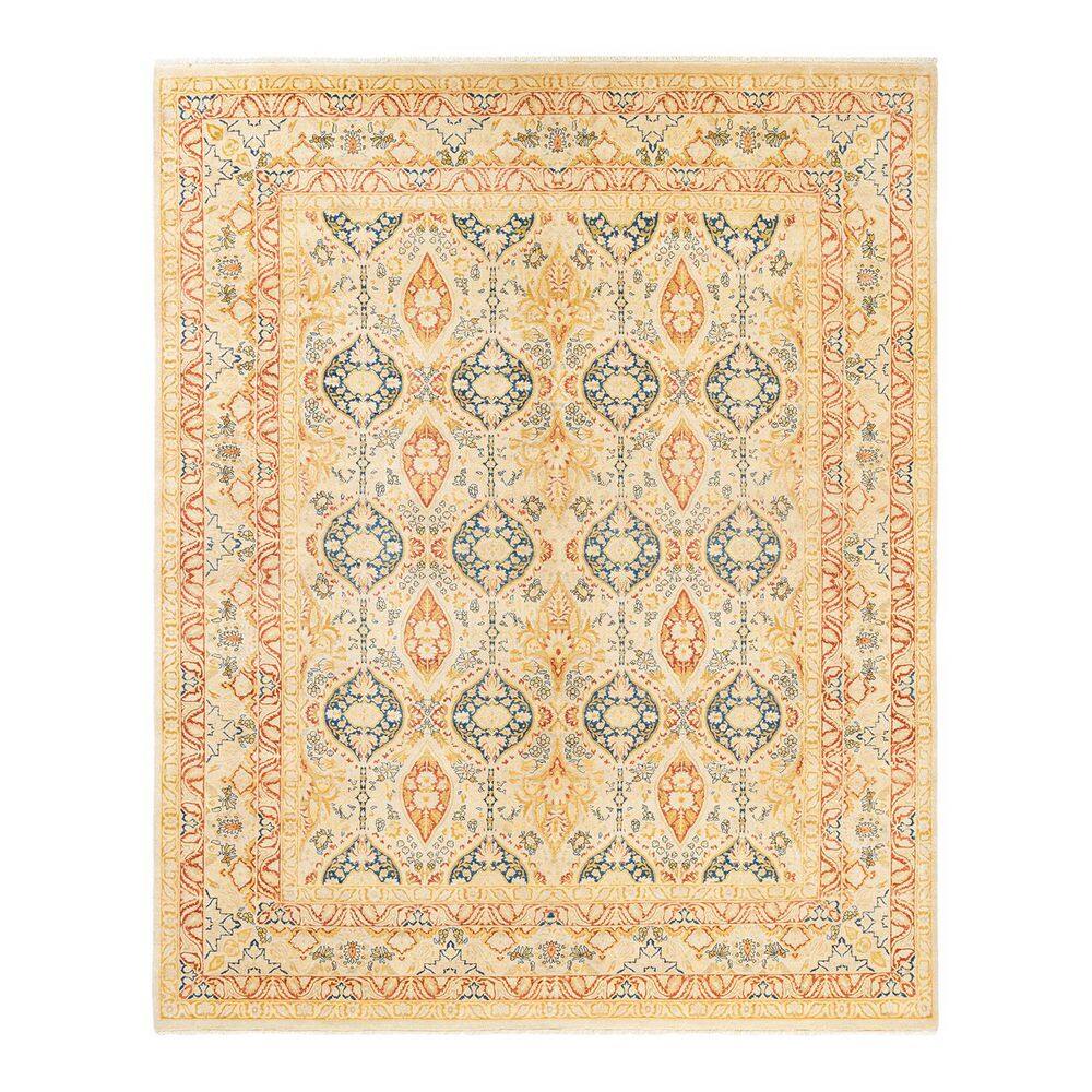 Mogul Ivory 8 ft. x 10 ft. Oriental Wool Indoor Area Rug price history on PriceWatchPro