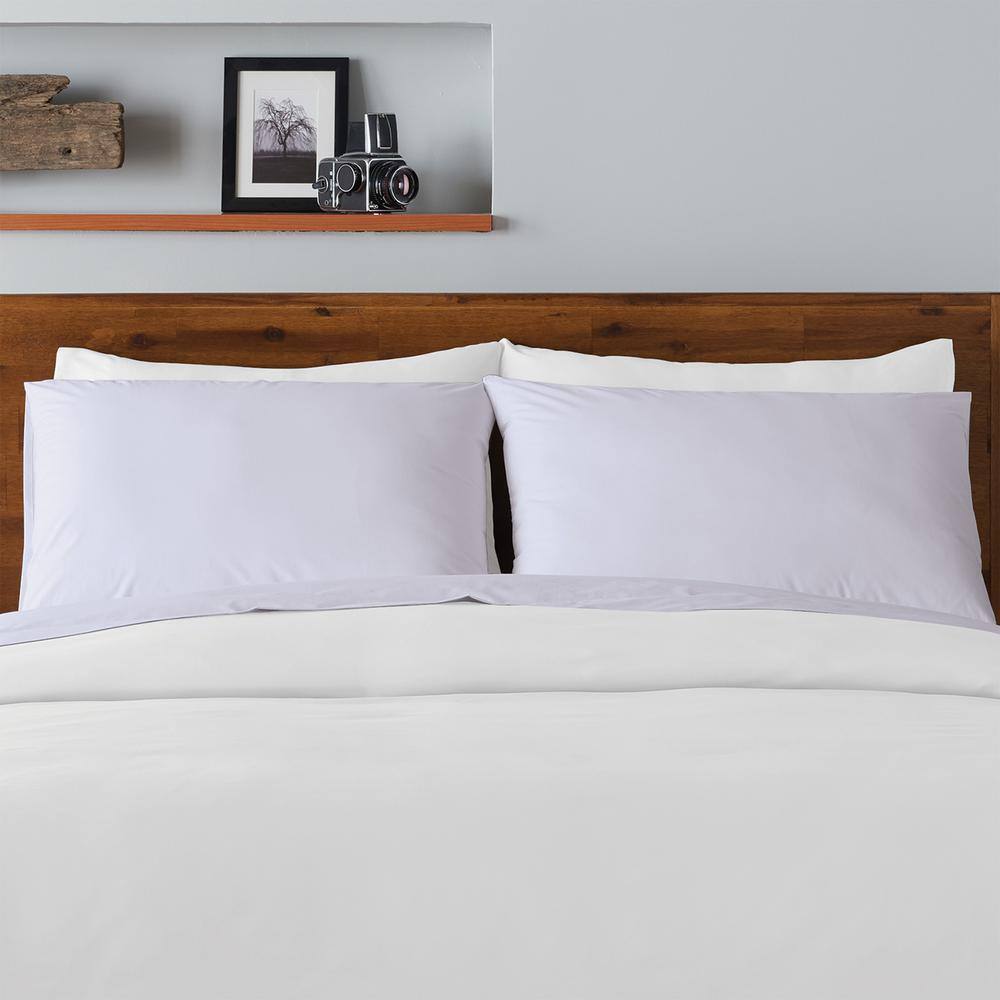 Lilac Full Cotton Sateen Deep Pocket Sheet Set