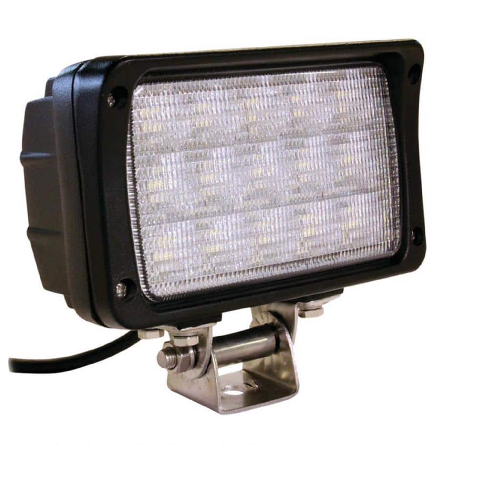 Tiger Lights TL130F LED Rectangular Flood Light 3500 Lumens, 12V, Floo