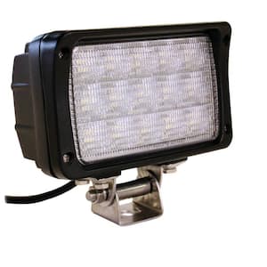 LED Rectangular Flood Light 3500 Lumens, 4.5 Amp, 12-Volt, Flood Off-Road Light