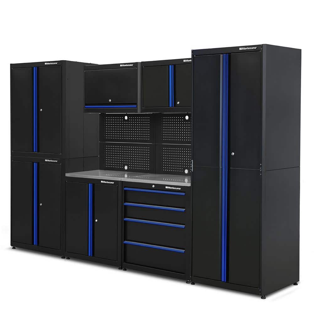 Montezuma Heavy Duty 122 in. W x 80 in. H x 24 in. D Steel
