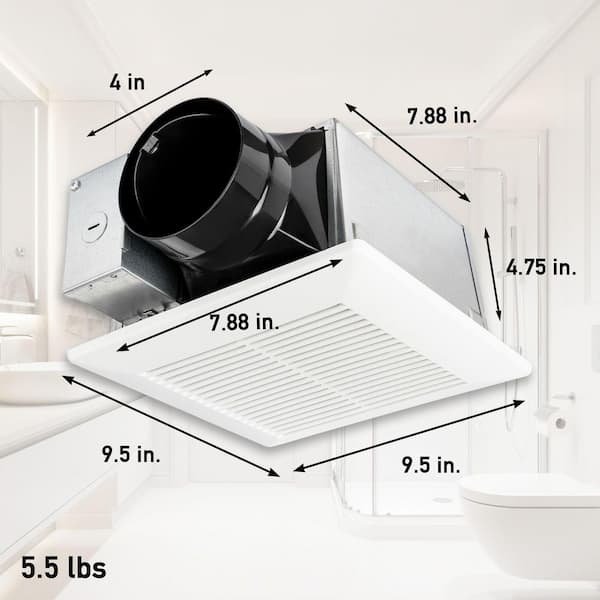 Panasonic Whisper Mighty Pick-A-Flow 70/90 CFM Ceiling/Wall