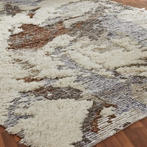 Parchment Multi-Colored 7 ft. 9 in. x 9 ft. 9 in. Area Rug