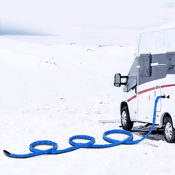 SKYSHALO 15 ft. Heated Water Hose for RV, Heated Drinking