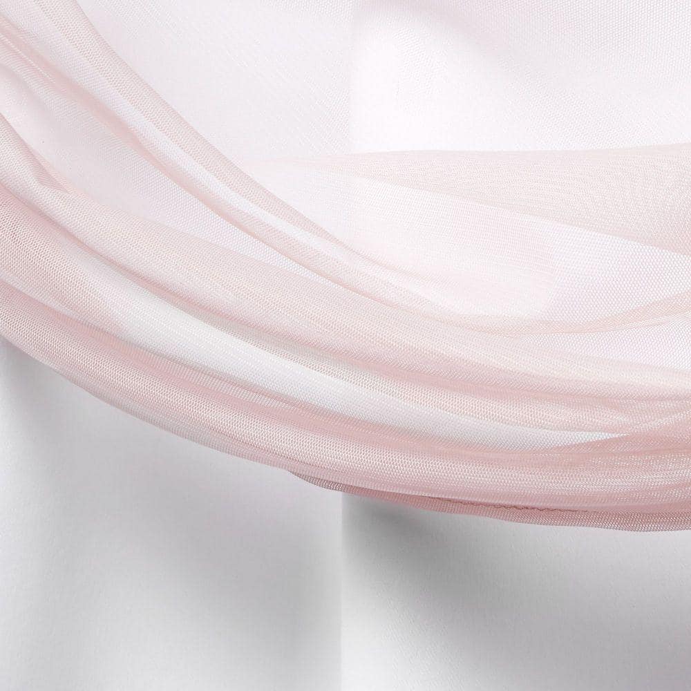 Blush and Mecca Orange Ombre Blackout Polyester Curtain Panels