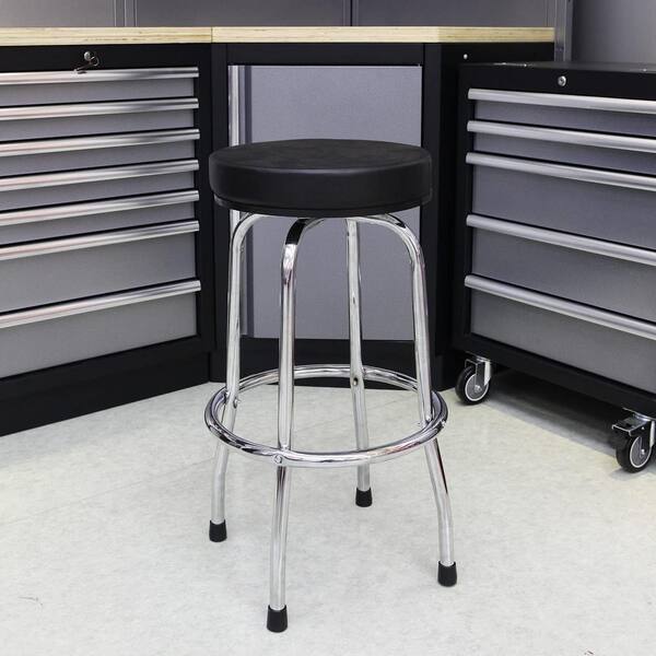 thumbnail image 2 of BIG RED Torin Swivel Bar Stool | Padded Garage & Shop Seat | 28.74" Tall, 18.5" Round | Model TRP6185 2 of 6