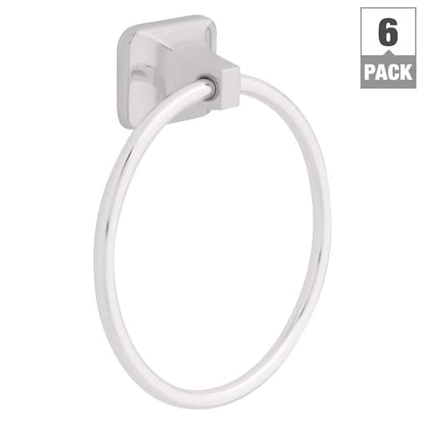 Franklin Brass Futura Towel Ring in Polished Chrome (6-Pack)