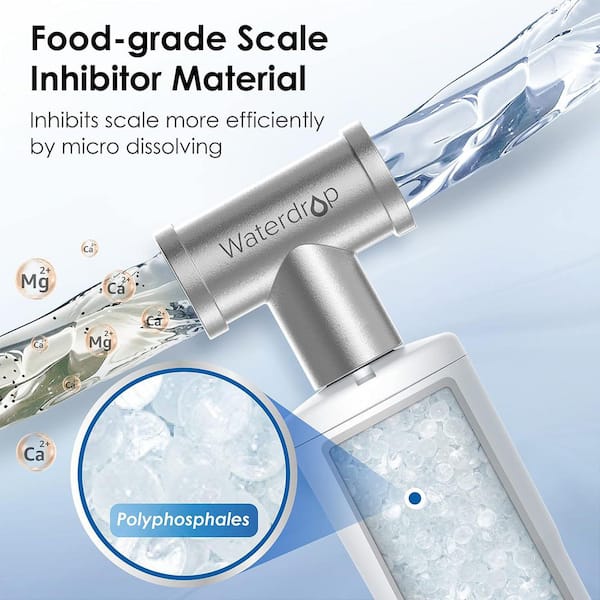 Whole House Scale Inhibitor Filter Heater Softener System Prevent Scale Build Up On Hot Water Heaters, Pipes and Boilers