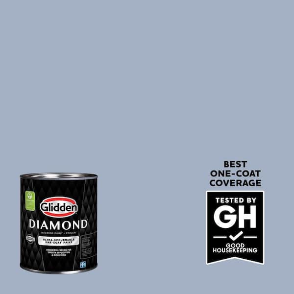 Glidden Diamond 1 qt. PPG1165-4 Innuendo Eggshell Interior Paint with Primer