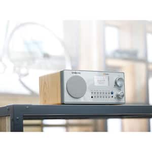 FM/AM HD Wooden Cabnet Stereo Radio
