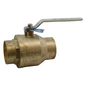 4 in. Lead Free Brass SWT x SWT Ball Valve