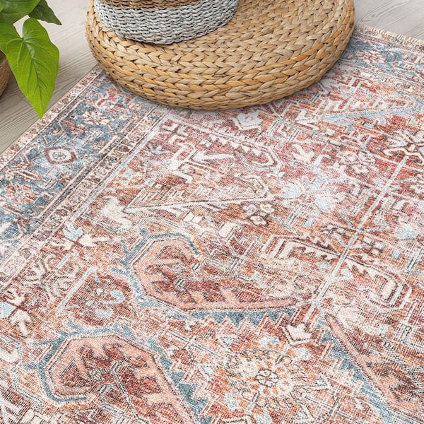 44.5×101 \"Play with ” ViNTAGE RUG 44.5×101 