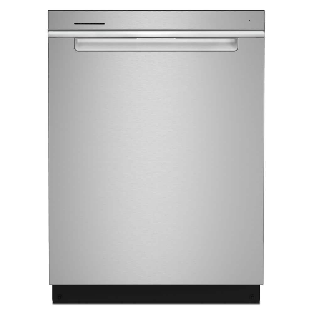 Whirlpool 24-Inch Fingerprint-Resistant Stainless Steel Built-In Tall Tub Dishwasher With Third Rack