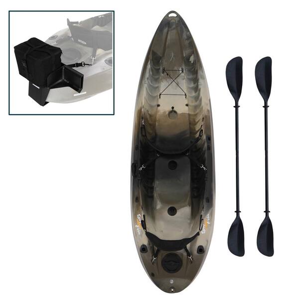 Lifetime 120 in. Camo Sport Fisher with Motor Mount