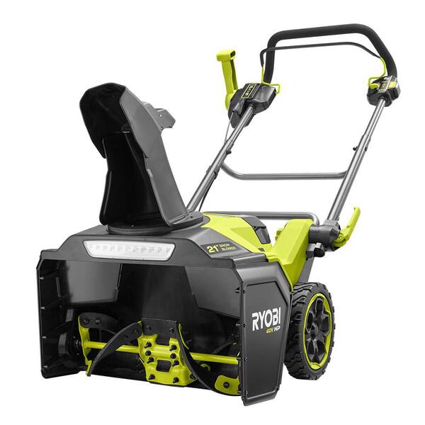 RYOBI 21 in. Single Stage Auger Propelled Snow Blower Rubber