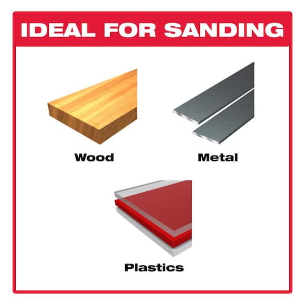 5 in. 100-Grit Hook and Lock ROS Sanding Discs