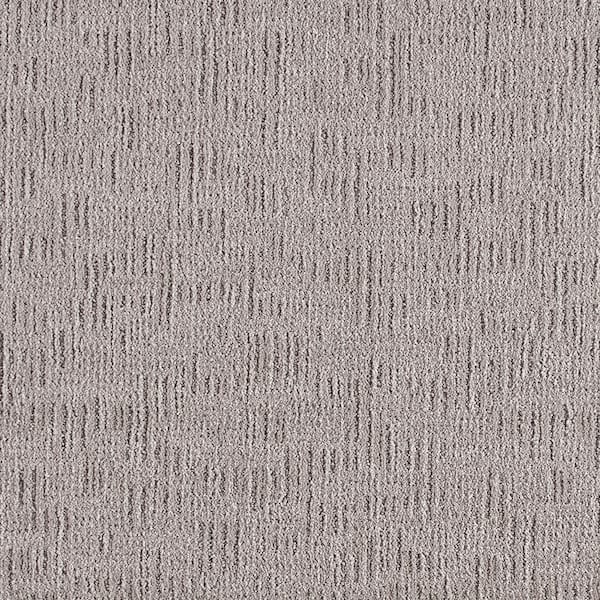 Crystal Cavern - Creative-Gray 12 ft. 45 oz. Triexta PET Pattern Installed Carpet
