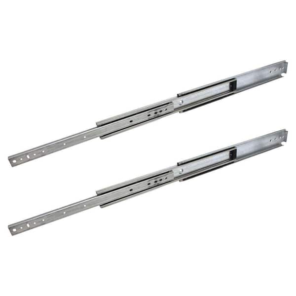 Hettich 12 in. Industrial Duty Full Extension Ball Bearing Side Mount Drawer Slide 1-Pair (2 Pieces)