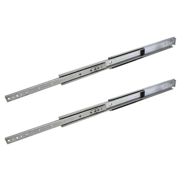 Hettich 36 in. Industrial Duty Full Extension Ball Bearing Side Mount Drawer Slide 1-Pair (2 Pieces)