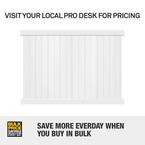 Sixth Avenue Building Products LBP4082 Two Rail White Corner Post Sixth Avenue Building Products LBP4082 Two Rail White Corner Post