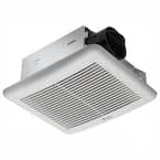 Slim Series 70 CFM Wall or Ceiling Bathroom Exhaust Fan, ENERGY STAR