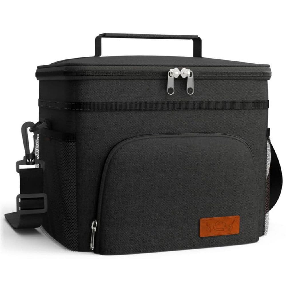 "16 qt. Insulated Leak-Proof Soft-Side Cooler in Black 13.0""×7.9""×9.1""" price history on PriceWatchPro