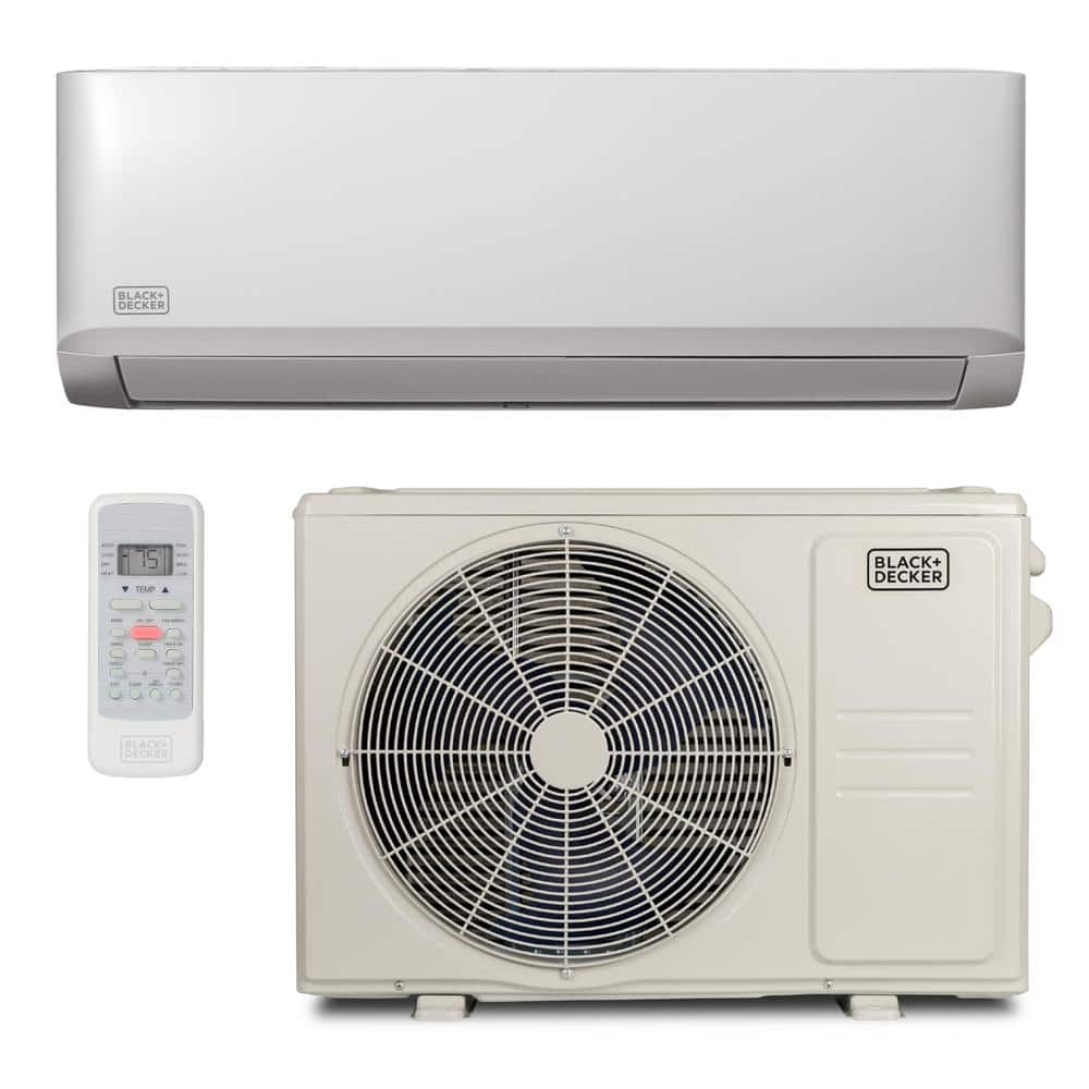 White 12,000 BTU Inverter Mini Split Air Conditioner with Heat Pump