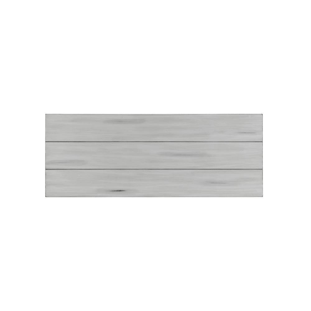 Jamestown Antique White 42" Wood Entryway Table with Storage
