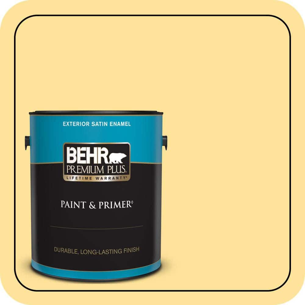 1 gal. #P290-3 Roasted Corn Satin Enamel Exterior Paint & Primer price history on PriceWatchPro