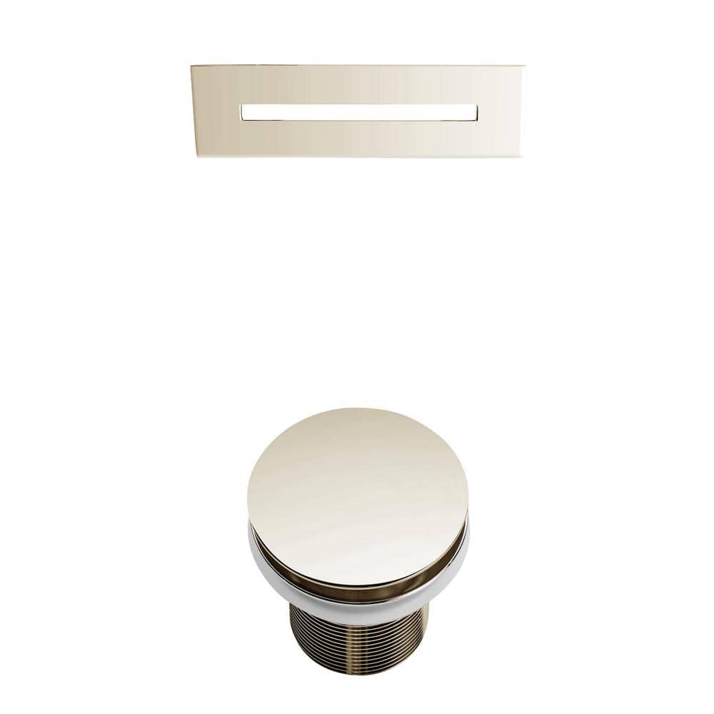 Celeste 67" Polished Nickel Acrylic Freestanding Soaking Tub