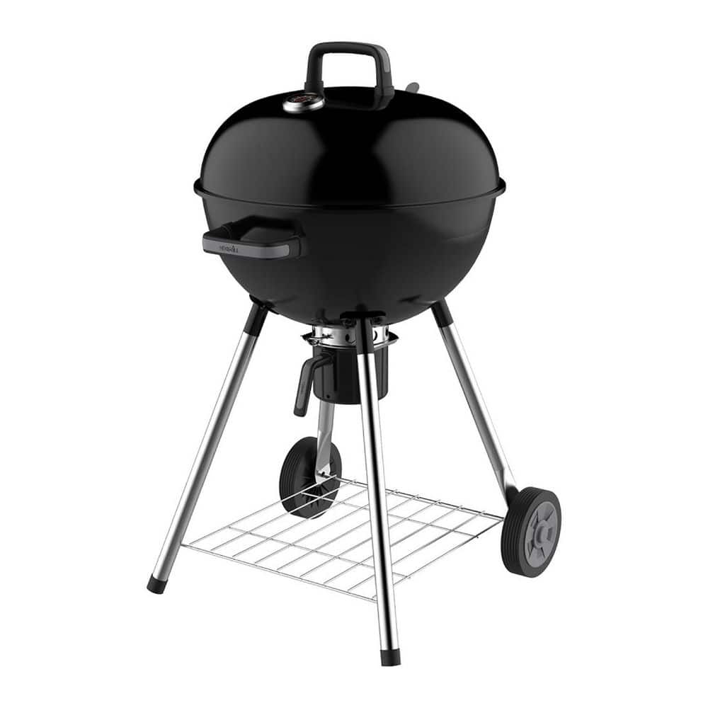 Nexgrill 22.5 in. Deluxe Kettle Charcoal Grill in Black 810-0178