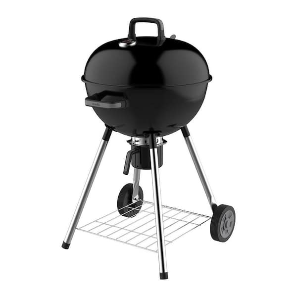 22.5 in. Deluxe Kettle Charcoal Grill in Black