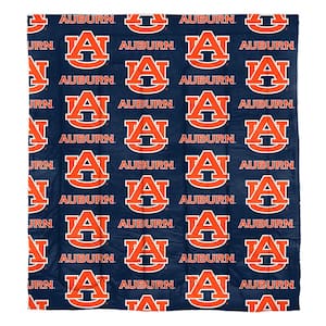 Auburn Tigers 5-Piece Full Size Multi Color Rotary Bed in a Bag Set