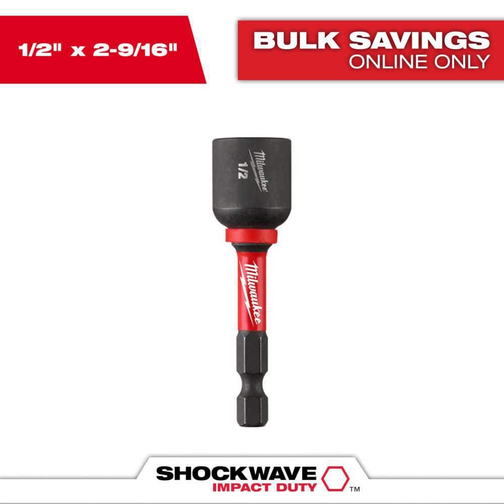 Milwaukee SHOCKWAVE Impact Duty 1/2 in. x 2-9/16 in. Alloy Steel