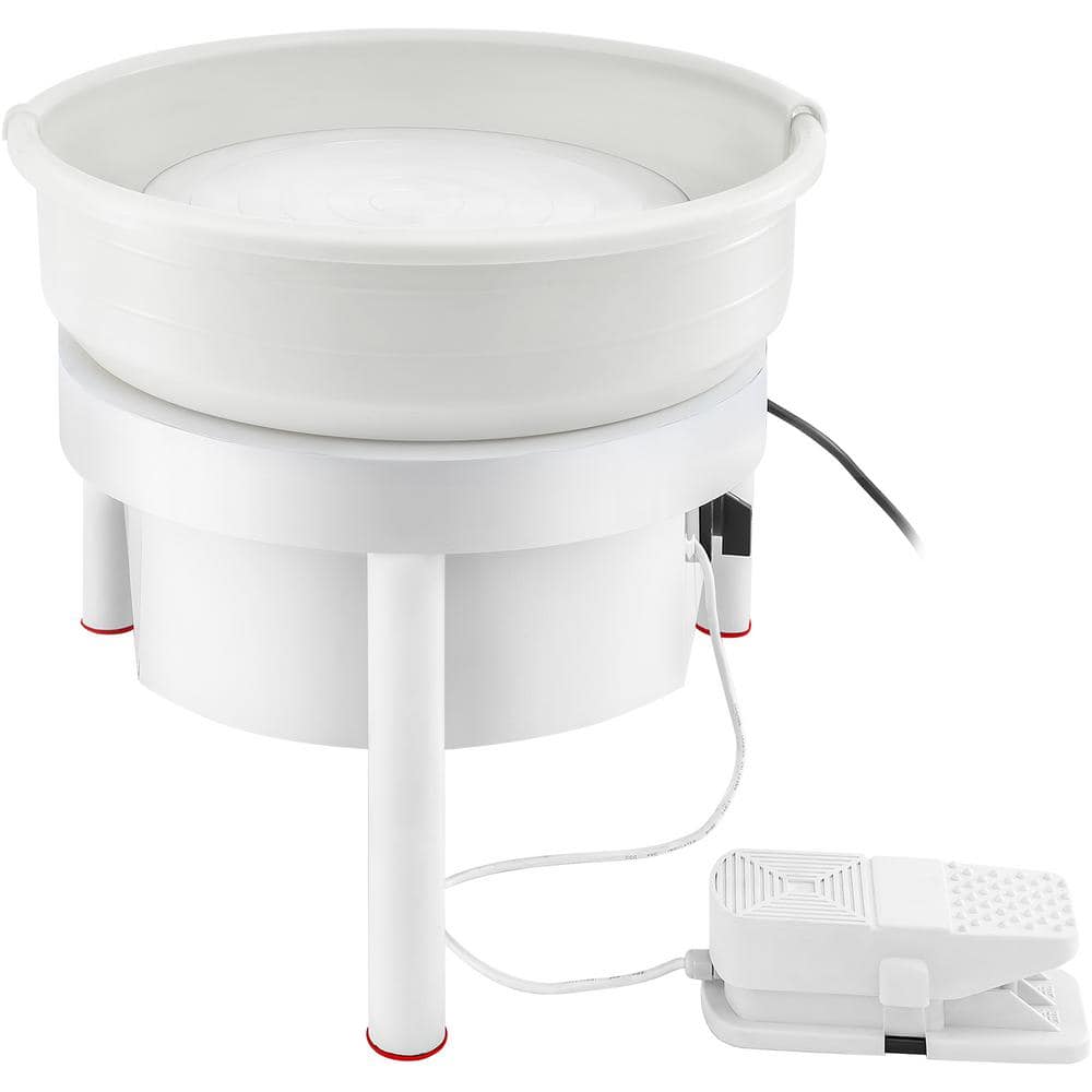 36cm Pottery Wheel Machine with Foot Pedal, 450W Electric Pottery Forming Tool for DIY Clay Art and Crafts price history on PriceWatchPro