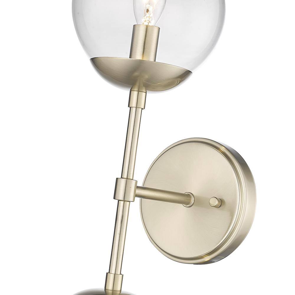 Modern Gold Direct Wired Electric Wall Sconce