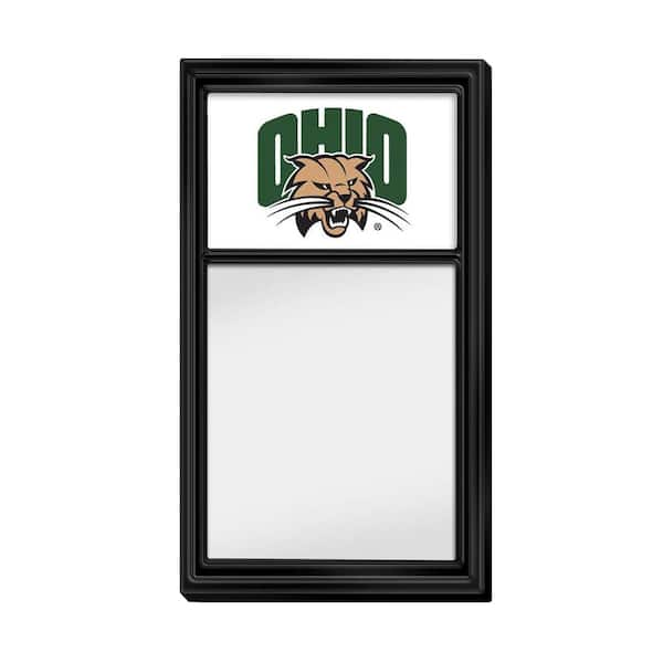 The Fan-Brand 31.0 in. x 17.5 in. Ohio University Bobcats Plastic Dry Erase Note Board
