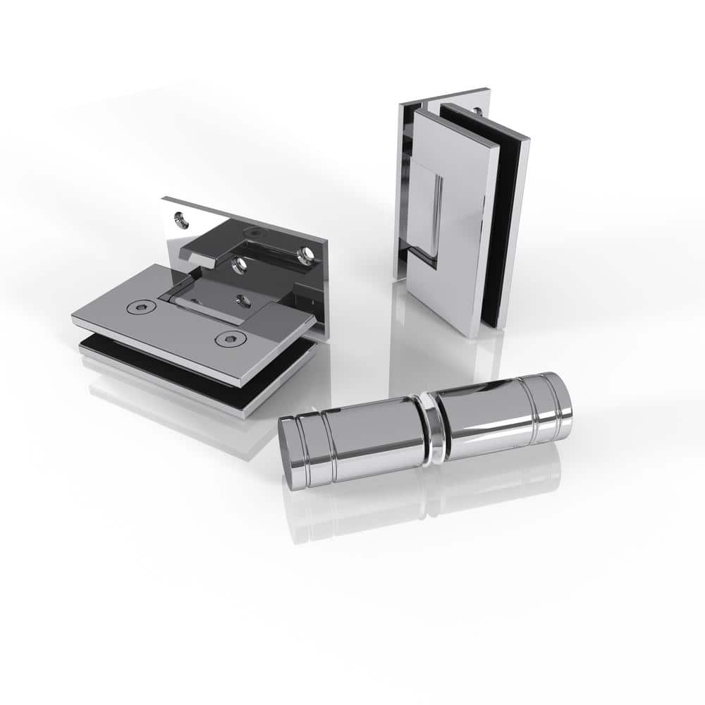 Glass Warehouse 78 in. Bath Tub Door Only Hardware Pack in Chrome in