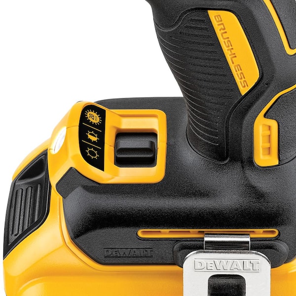 DEWALT 20V MAX XR Cordless Brushless Hammer Drill/Impact Combo Kit, in.  Sander, and (1) 4.0Ah and (1) 2.0Ah Batteries DCK287WDCW210 The Home Depot