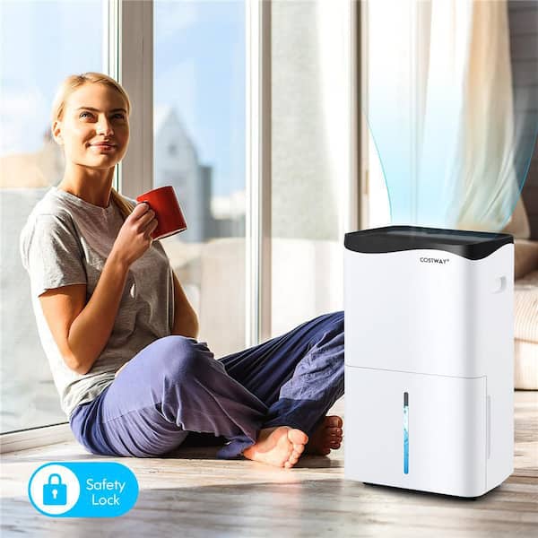 100-Pint Dehumidifier for Home & Basements w/Smart App& Alexa Control